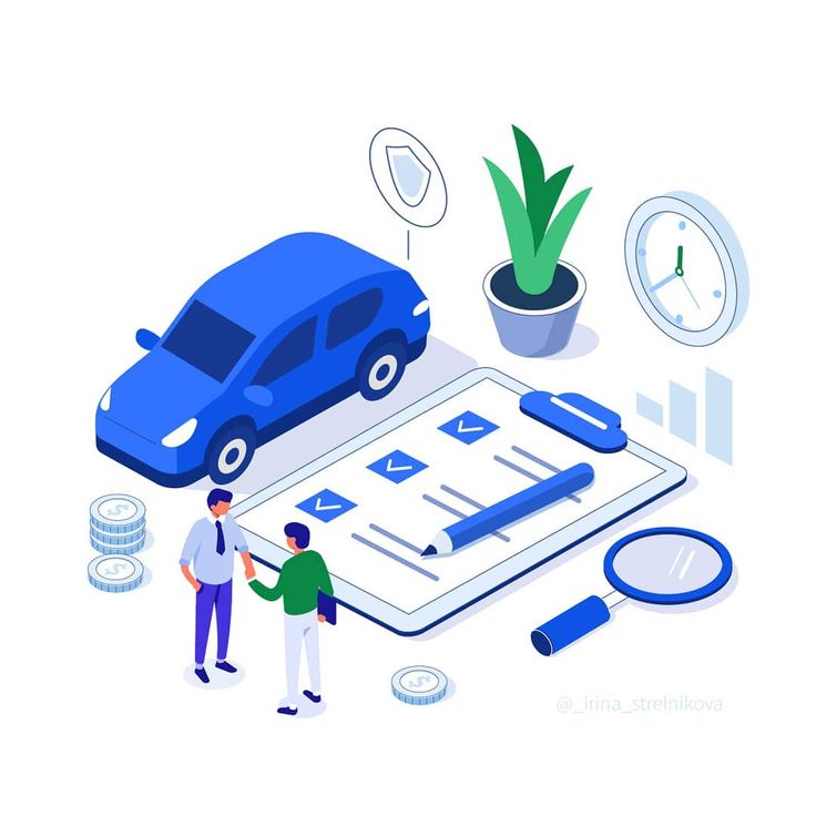 Motor insurance advisory — car and fleet coverage illustration